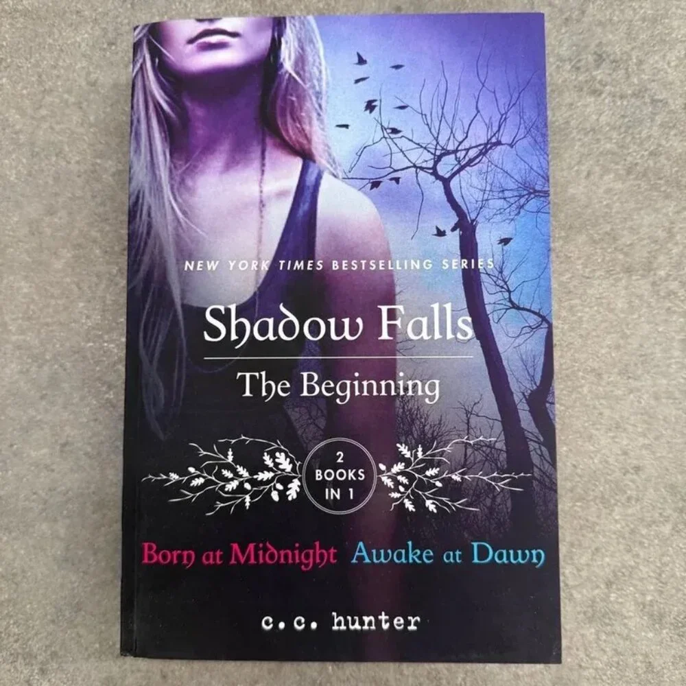Shadow Falls: The Beginning Born at Midnight Awake At Dawn Books 1 2 C.C. Hunter - Picture 1 of 8
